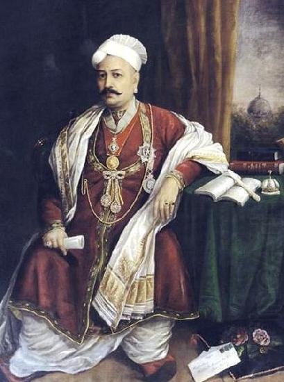 Sir T. Madhava Rao, Raja Ravi Varma